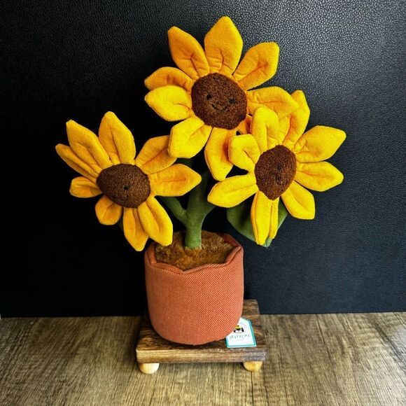 Jellycat Other - Jellycat Amuseables Sunflower  NEW! FAST SHIP Easter Gift for Her Spring